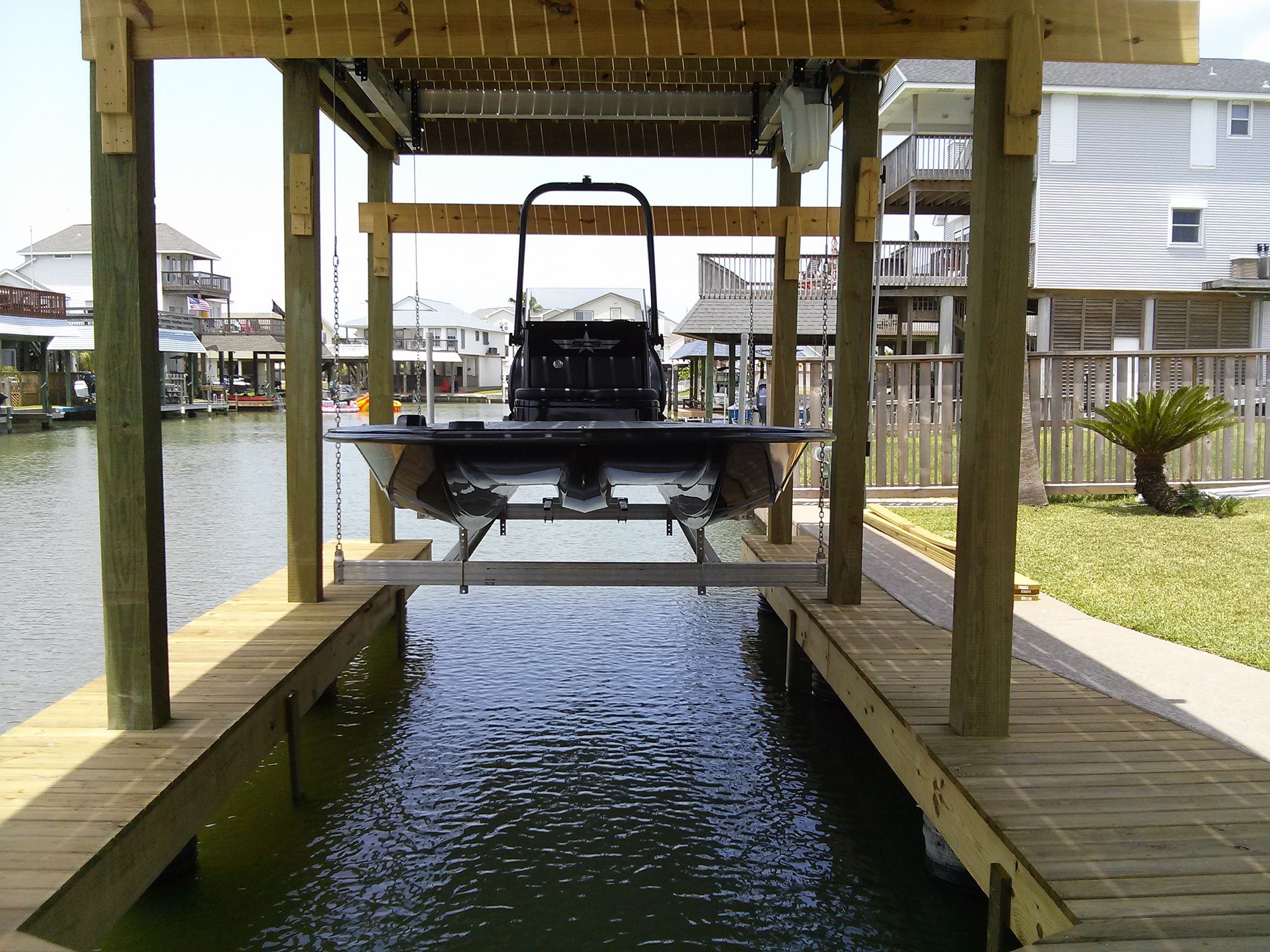 Boat House Lifts Permanent Boat Lifts ShoreStation®